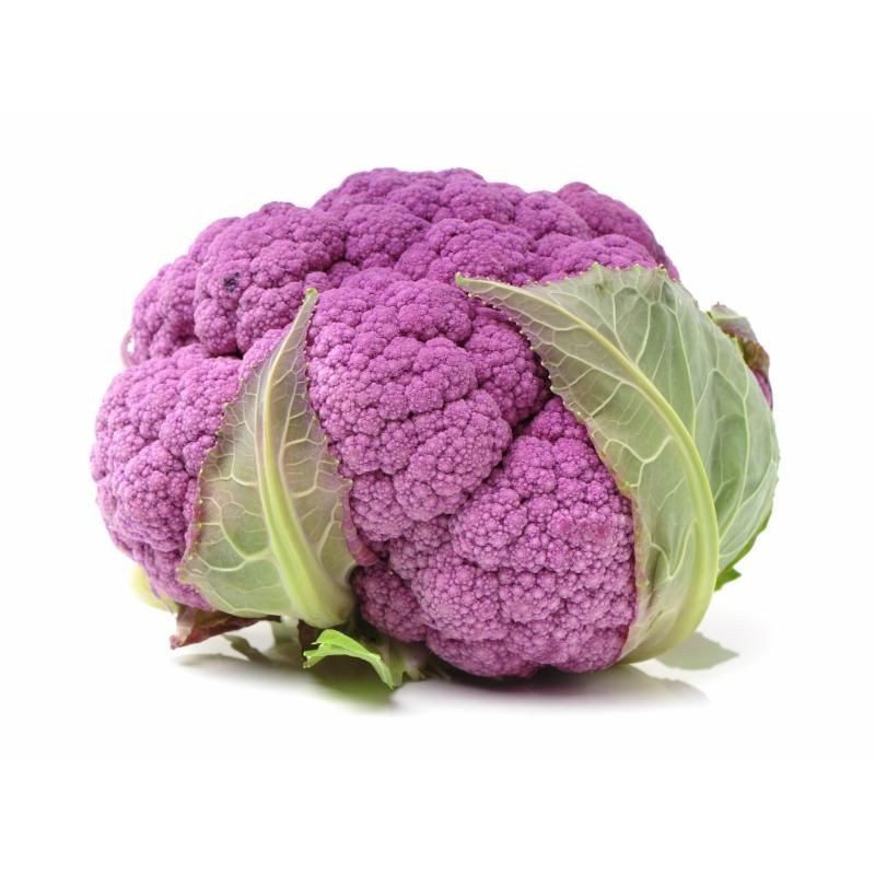 Foto Coliflor morada ecológica (1 unidad)